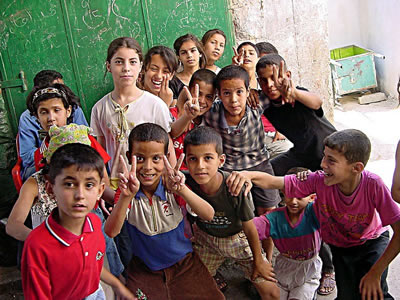 Palestinian Children in Jenin