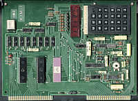 MOS Kim-1 main board showing hexadecimal keypad